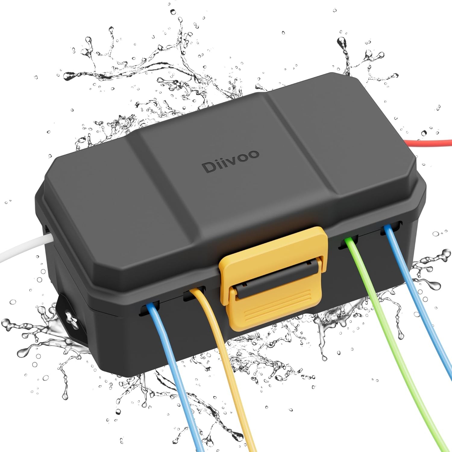 Waterproof Electrical Box Outdoor Extension Cord Cover Large Outdoor Cord Box gallery