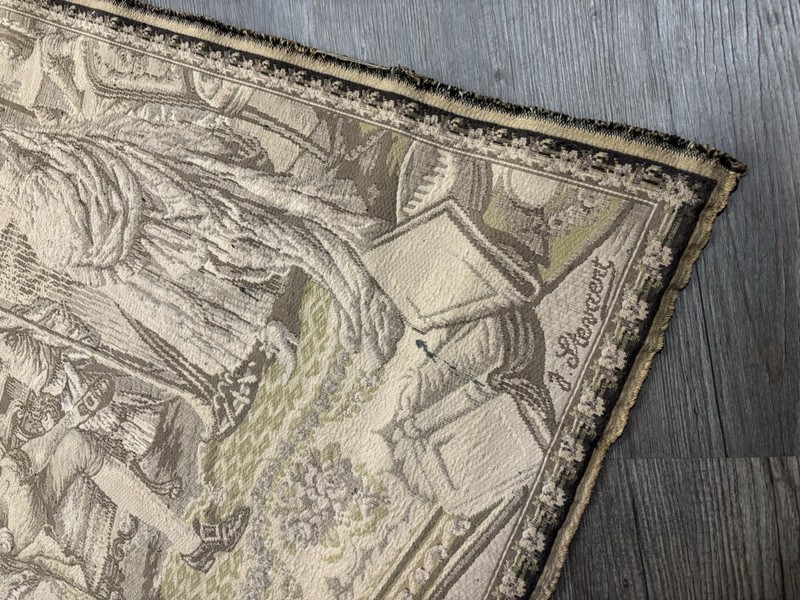 George Washington Belgian Machine-Woven Tapestry 42" x 28 1/4 " 1900's gallery