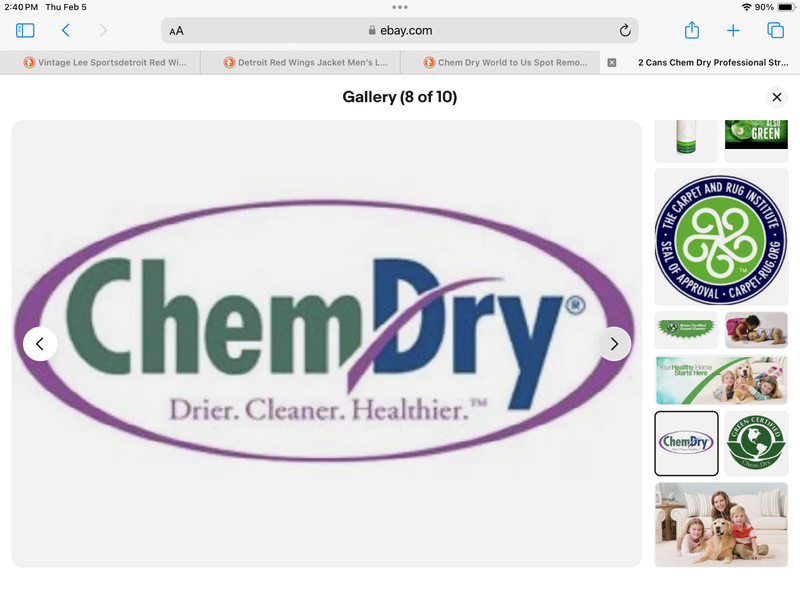 2 Cans Chem Dry Professional Strength Spot Remover 20 Oz New Design gallery