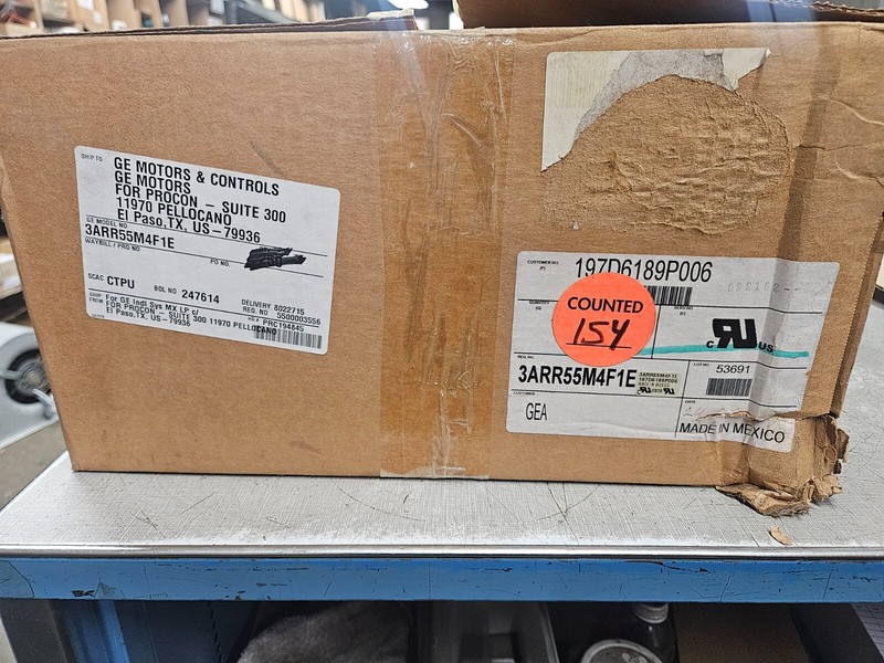 G.E. 3ARR55M4F1E COMPRESSOR START RELAY NOMINAL HP 1/5- 1/4 gallery