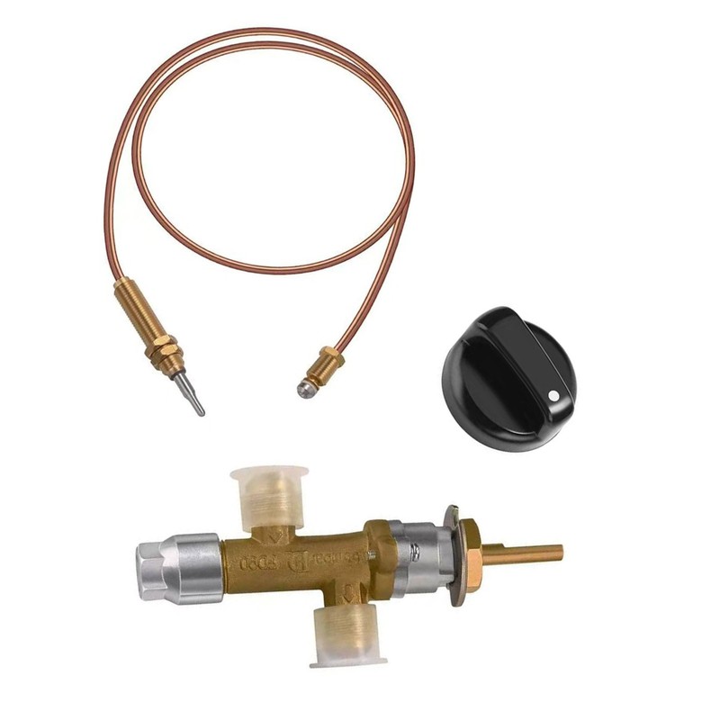 Brass Metal+ABS Plastic Low Pressure LPG Propane Gas Safety Control Valve Kit gallery
