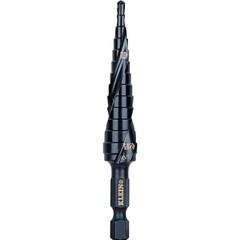 Klein Tools KTSB15 Step Drill Bit #15 Double Fluted Assorted Styles , Sizes