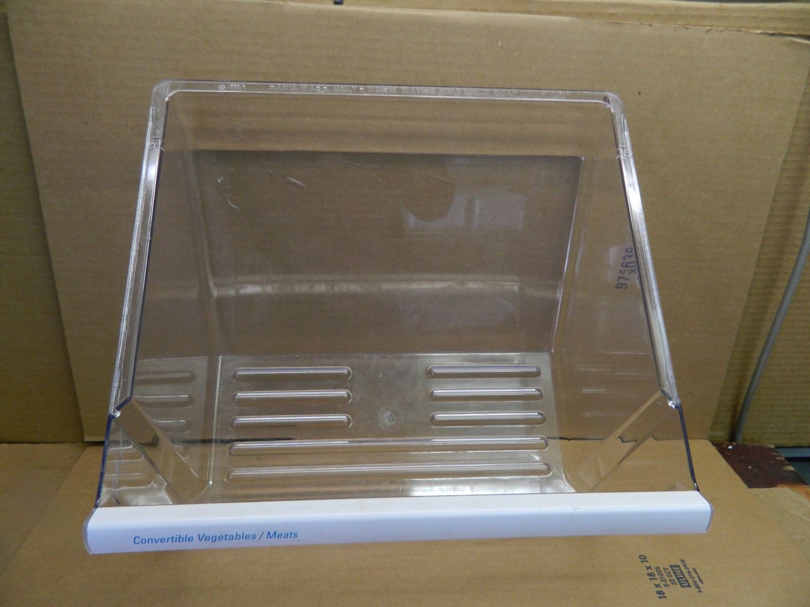 Whirlpool Refrigerator Lower Crisper Drawer Part # 2196231 WP2188664 gallery