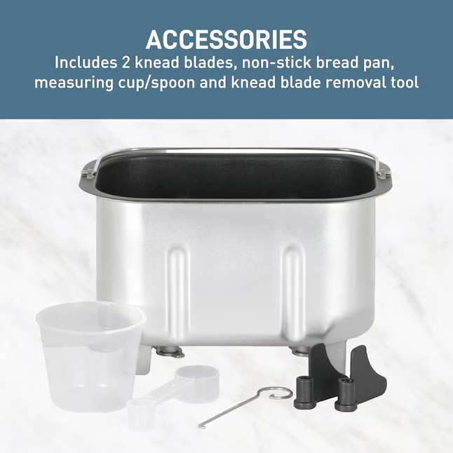 SALE- West Bend Gray Bread Maker (Bakes up to 3-lb loaf) gallery