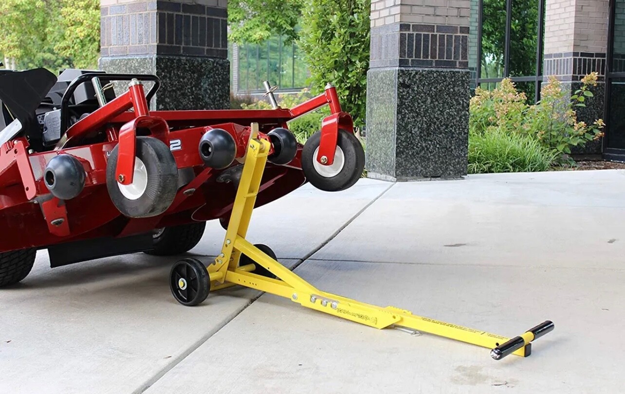 BRAND NEW Direct from Jungle Jim's Commercial Push Mower Lift Jack New Version 2 gallery