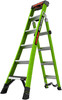 King Kombo 2.0 XT 6ft A-Frame Ladder, 10ft Extension, 375lbs, Fiberglass gallery