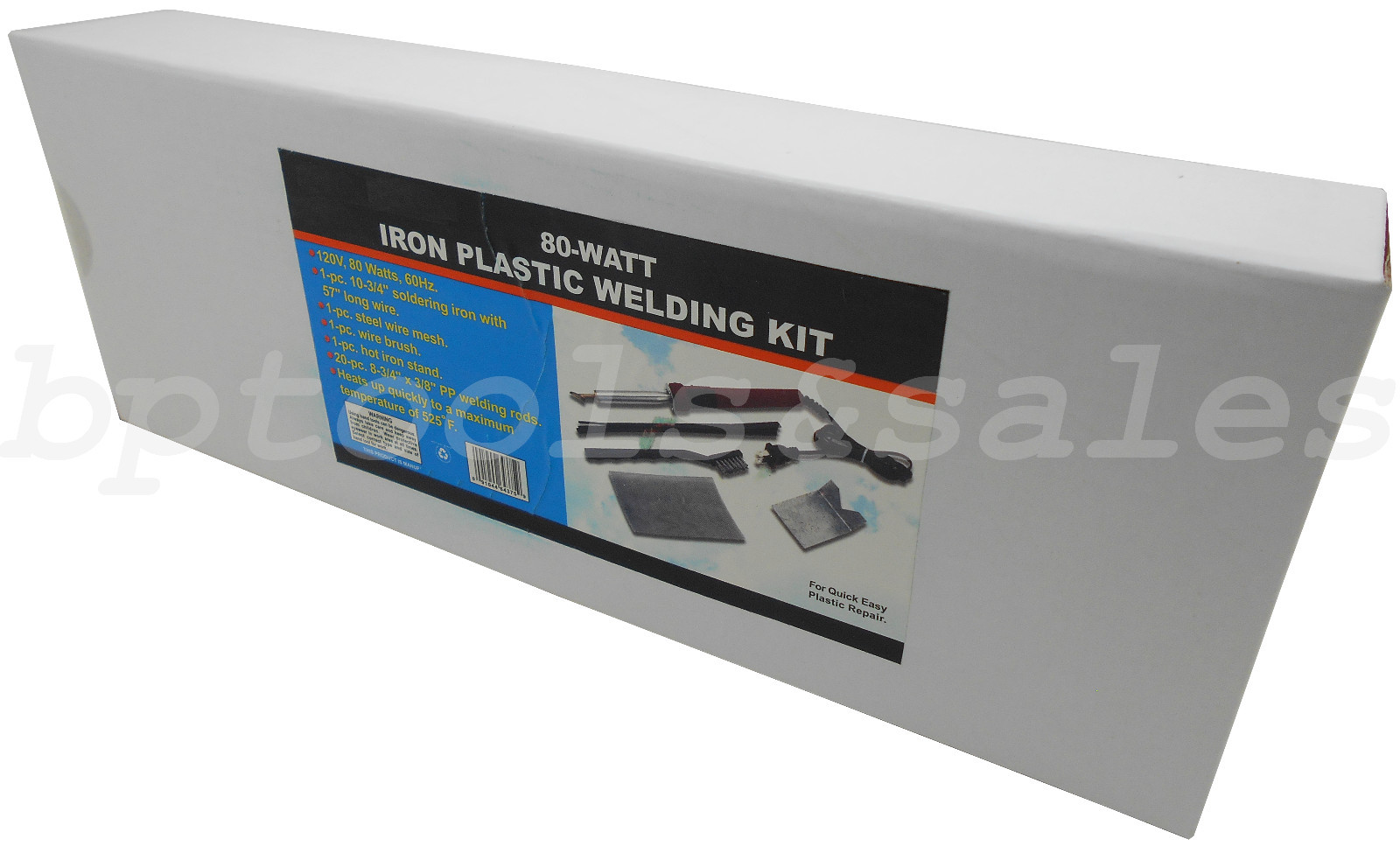 80W Iron Plastic Welding Kit TPO TEO PP Rod Mesh Auto Car Boat Bumper Repair Kit gallery