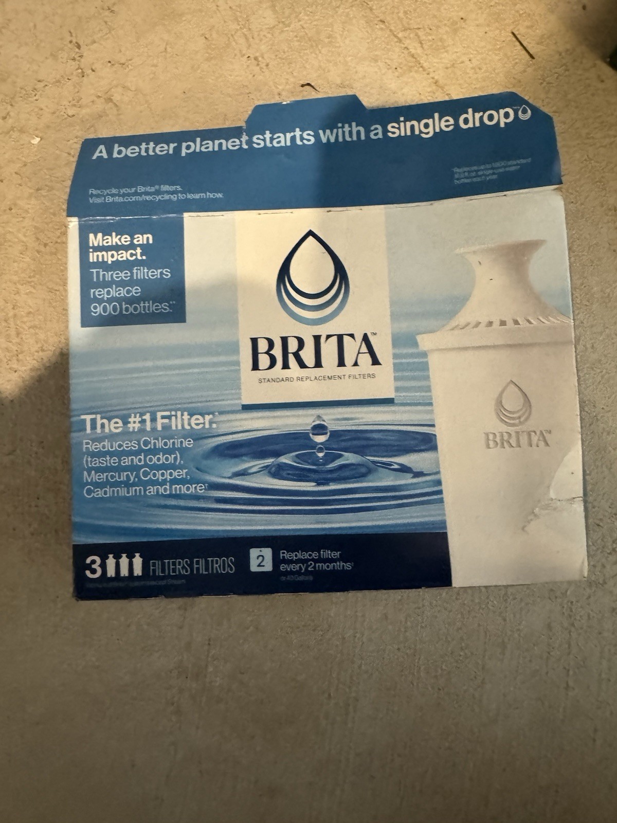 BRITA 2-Pack Water Filter Cartridges For Brita Maxtra+ Chlorine Removal gallery