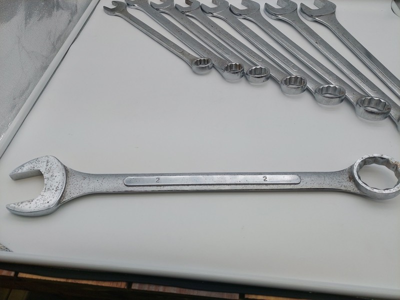 Sunex 9707A 7 Pc SAE Raised Panel Jumbo Combination Wrench Set 12 Point +2 Other gallery