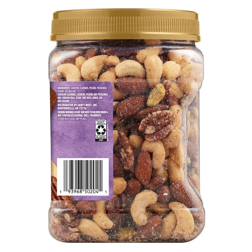 Member's Mark Lightly Salted Deluxe Mixed Nuts 34 OZ gallery