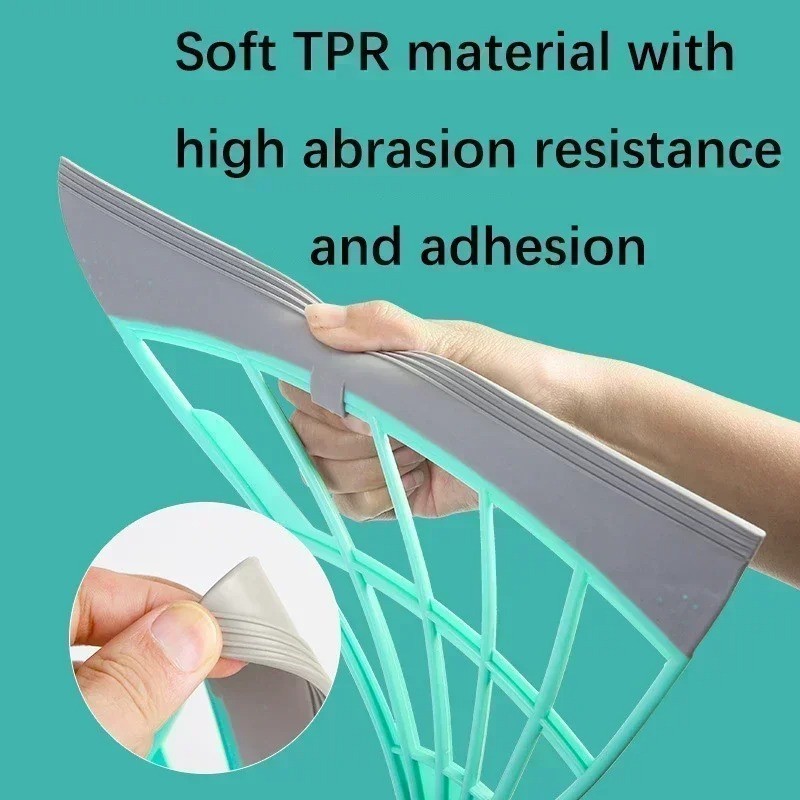 Surface Lightweight Silicone Broom, Squeegee, Pet Hair Remover, Indoor Cleaning gallery