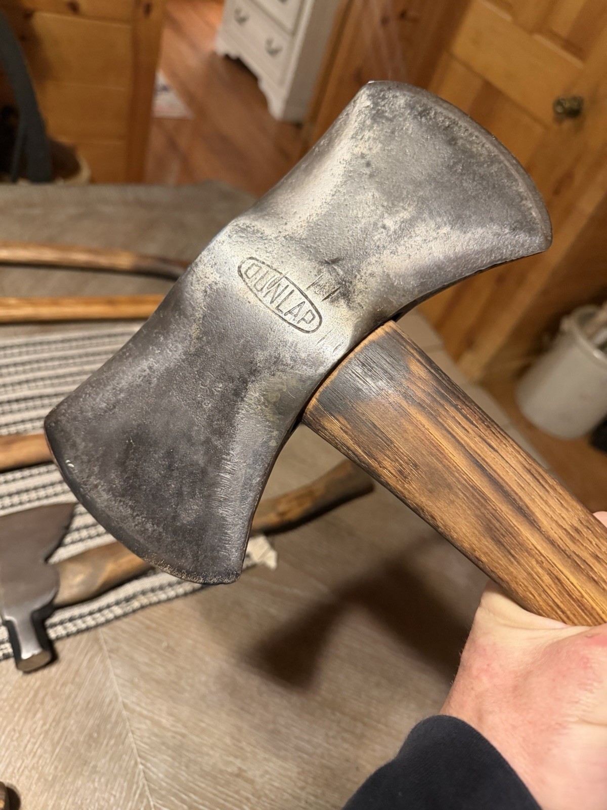 Dunlap Double Bit Axe 36 in Wood Handle, 3 in Steel Blade Head, MPN 52 gallery