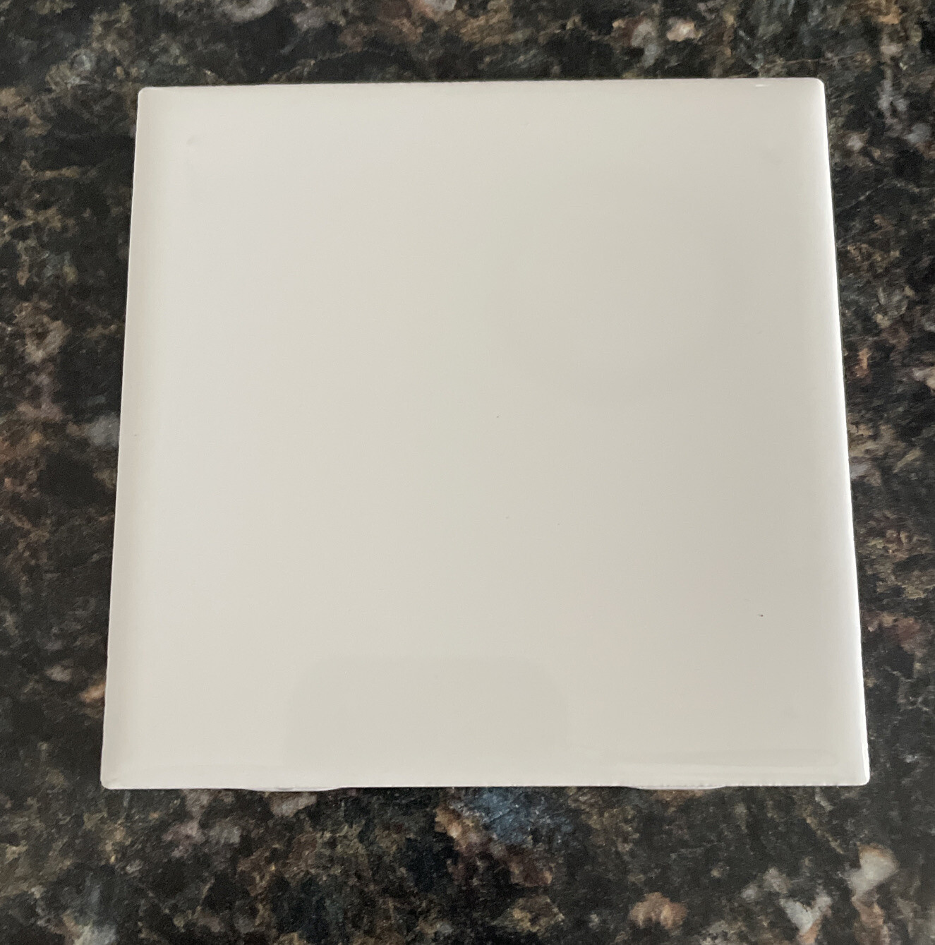 1 ea Ceramic Wall Tile 4 1/4" White Glossy 4x4 gallery