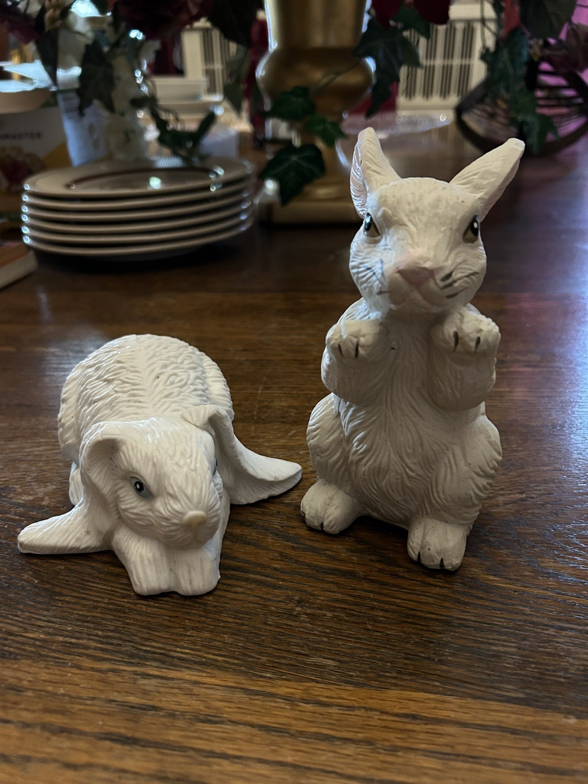 2 Bunny Rabbit Decorations For Easter Or Other Cute!! gallery