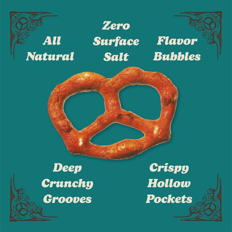 Unique Snacks Unsalted Splits Pretzels, Homestyle Baked, Certified OU Kosher ... gallery