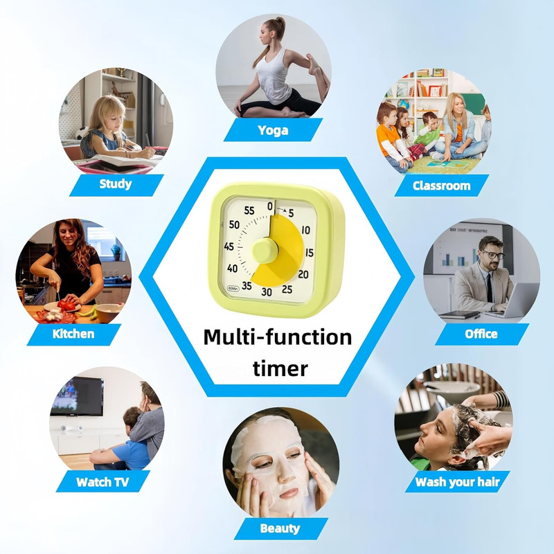Visual Timer for Kids Timer Home - 60 Minute Kids Visual Timer for Classroom Hom gallery