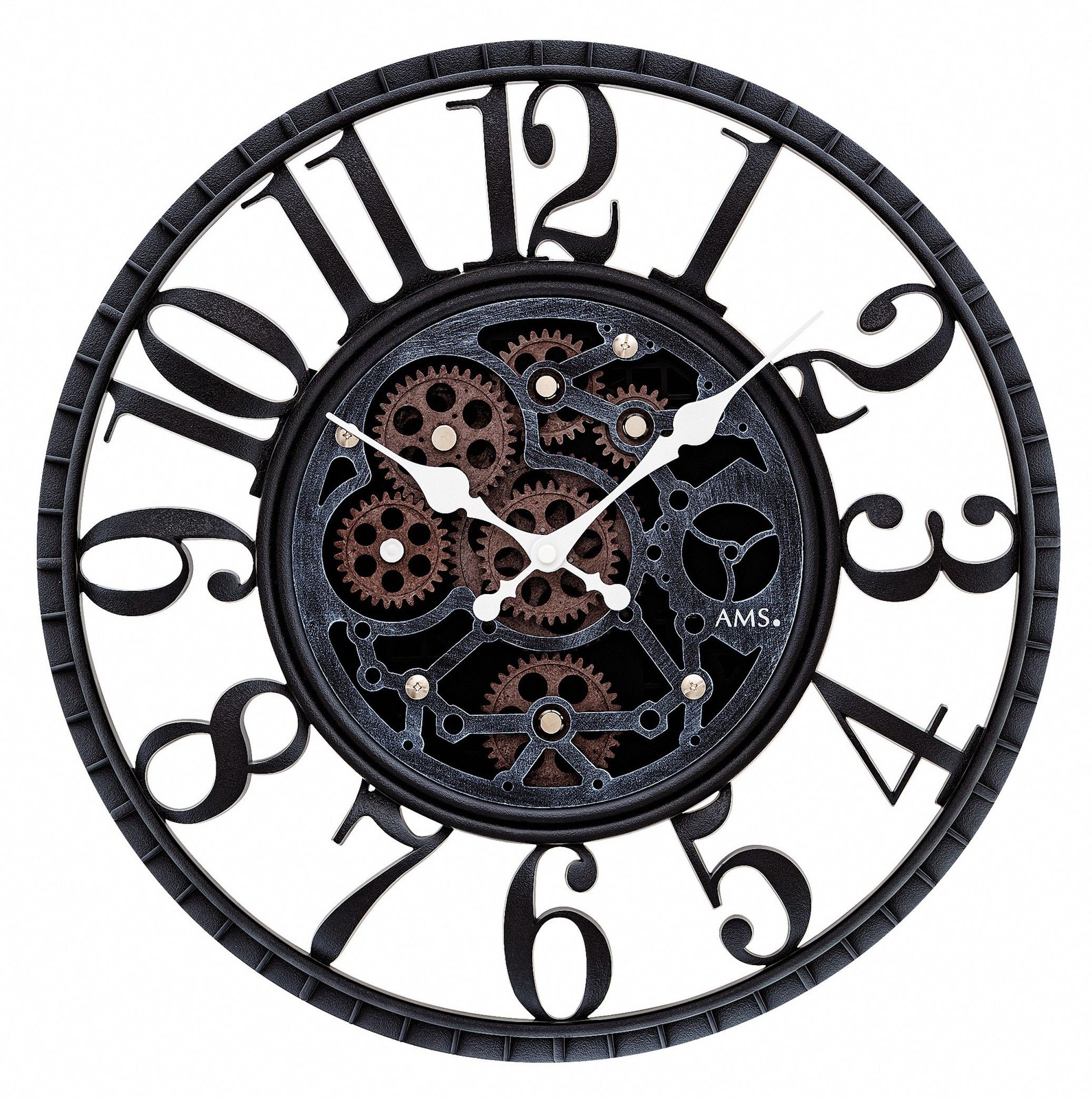 Modern Wall Clock with Quartz Movement by AMS gallery