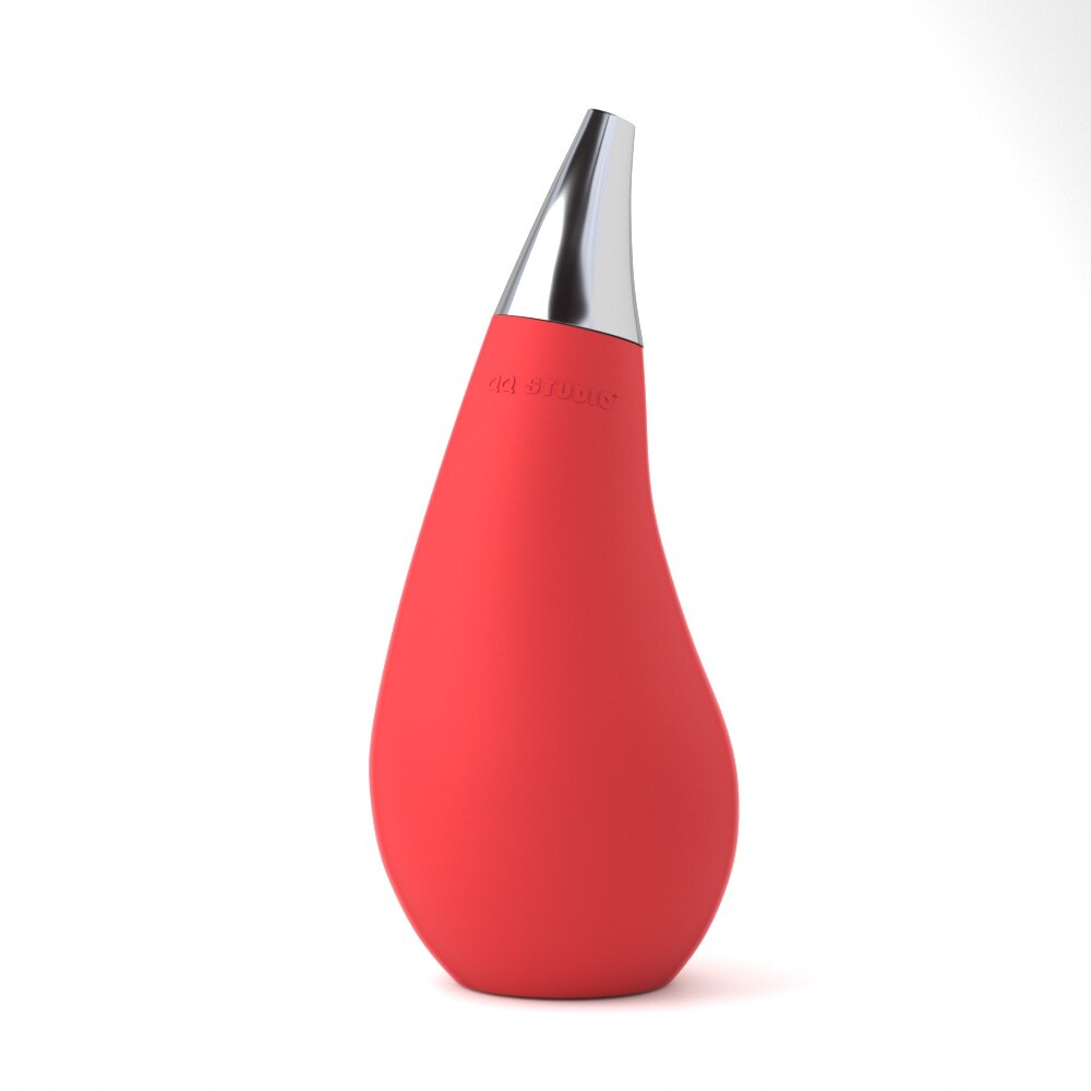 QQ-Studio Red Soft Silicone Squeezable Liquid Hand Soap Wash Dispenser 1pc gallery
