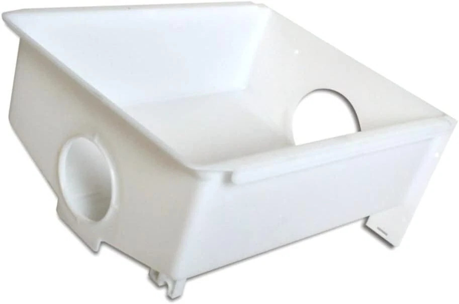 WPW10670845 Refrigerator Ice Bucket Container Whirlpool Refrigerator White New gallery