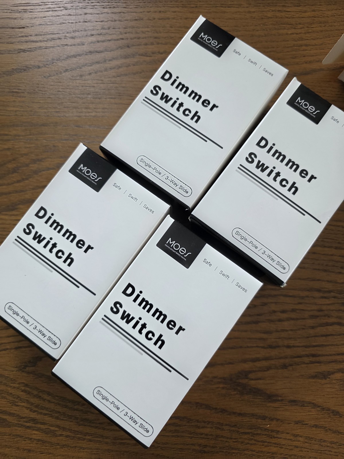 MOES Dimmer Light Switch 4 Pack, 3 Way & Single Pole Dimmable Switch New gallery
