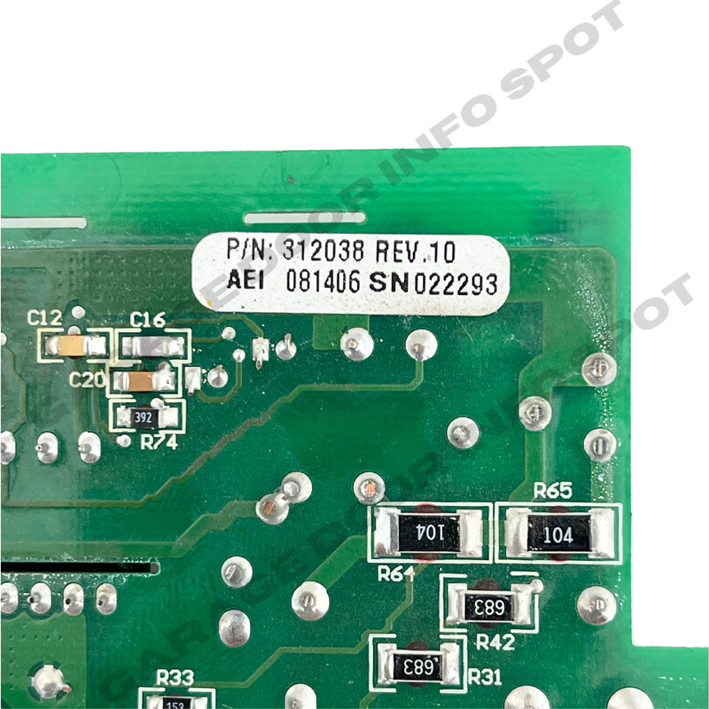 312038 Wayne Dalton Logic Control Board iDrive 3663-372 Garage Door Opener Motor gallery