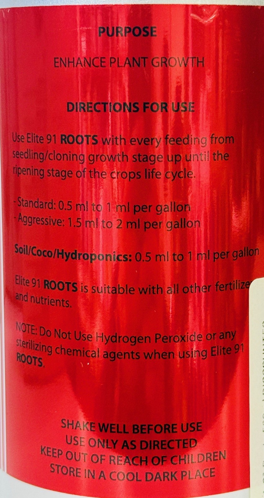 Elite 91 Roots 500 mL (16.9 oz) Professional Plant Additive 1-0-0 gallery