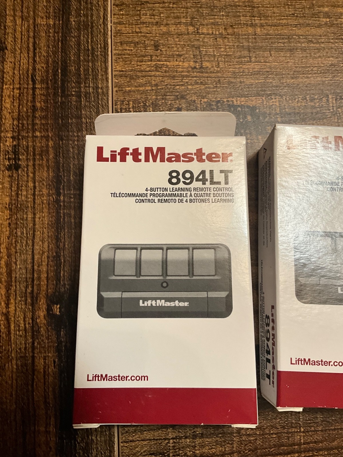 Chamberlain 894LT Remote Control Liftmaster 3-Pack 4-Button Remote Controls gallery