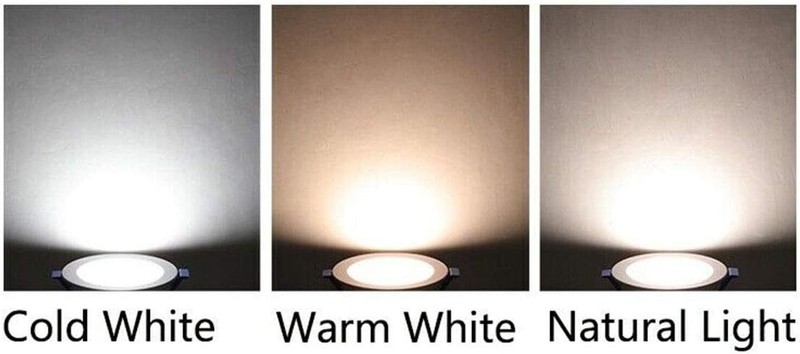 4-40Pcs Three Color Dimmable Downlight LED Recessed Ceiling Light Spotlight US gallery