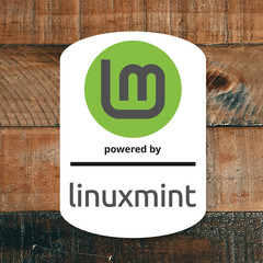 Linux Mint Sticker – Waterproof & UV-Proof Vinyl Laptop, PC Case