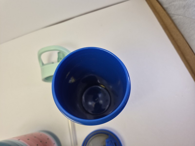 Cool Gear Blue Camoflauge Pattern Design Plastic Thermos Bottles Bx7 - 2 Pack gallery