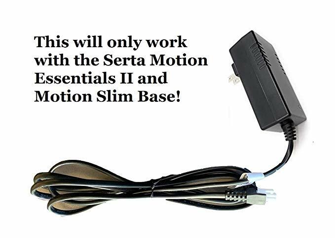 Serta Motion Essentials II (2) or Motion Slim Power Input Cord Kit
