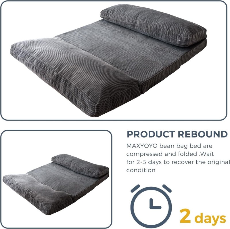 Folding Sofa Bed Flexible Foam Support Couch with Washable Cover for Living Room gallery