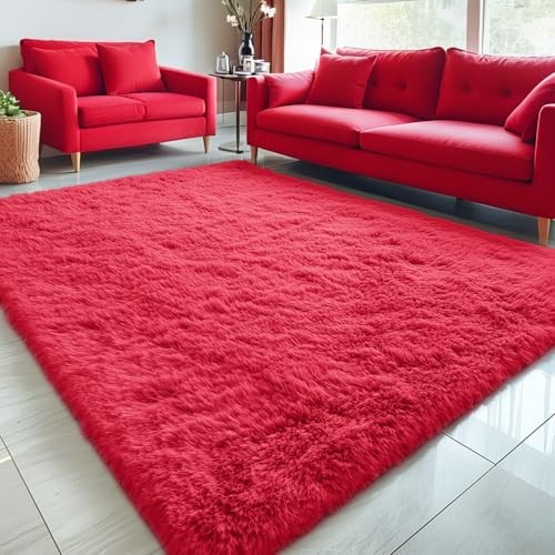 5x8 Machine Washable Large Area Rugs for Living Room, Bedroom, Soft Fluffy gallery
