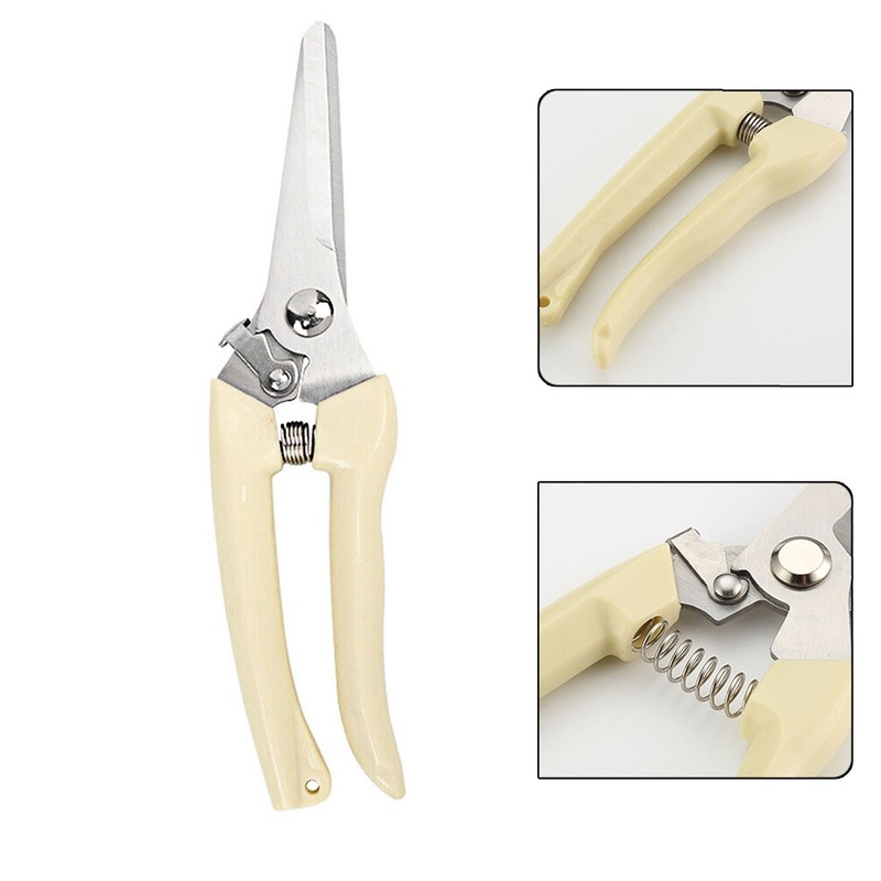 2 Pack Garden Pruning Shears Set Bypass Pruner Straight Blade Scissors USA gallery
