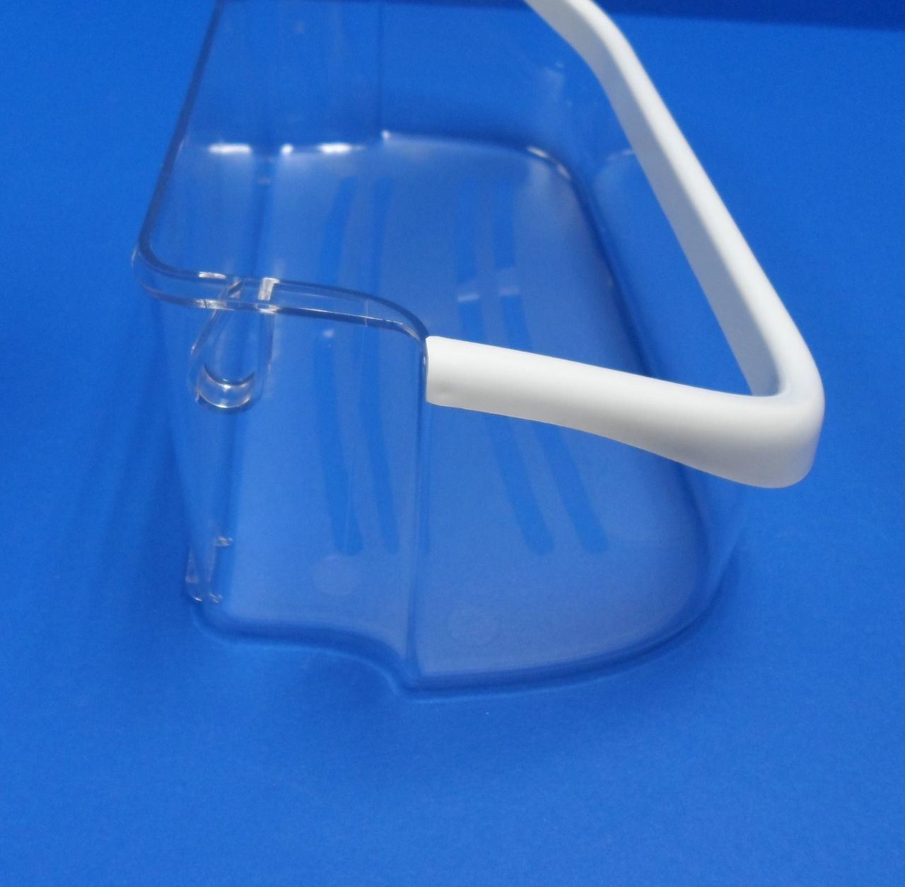 2 x 241808205 for Frigidaire / Electrolux Refrigerator Door Bin Clear / White gallery
