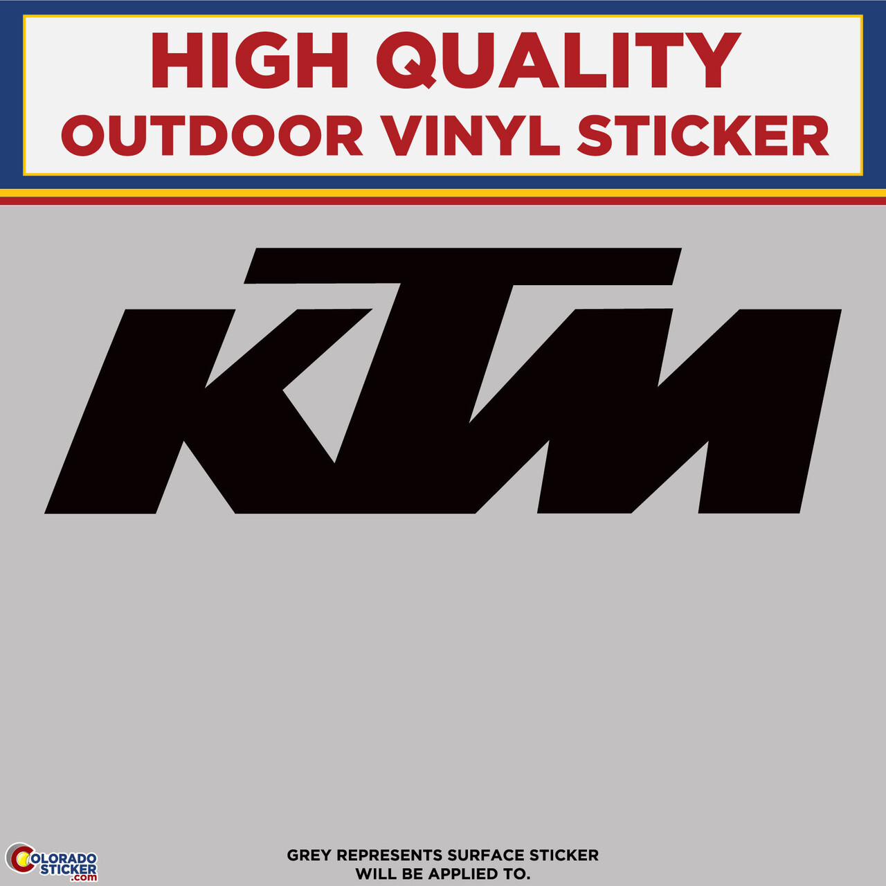 KTM Die Cut, High Quality Vinyl Sticker Decals gallery