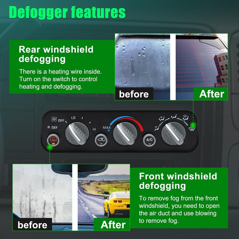 Climate Control Module for Chevrolet GMC C1500 C2500 C3500 K1500 K2500 K3500 ... gallery