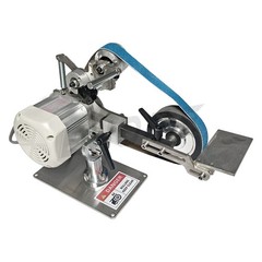 Belt Grinder Sander 30 x 1-Inch Variable Speed with VFD 2 Grinding Moulds
