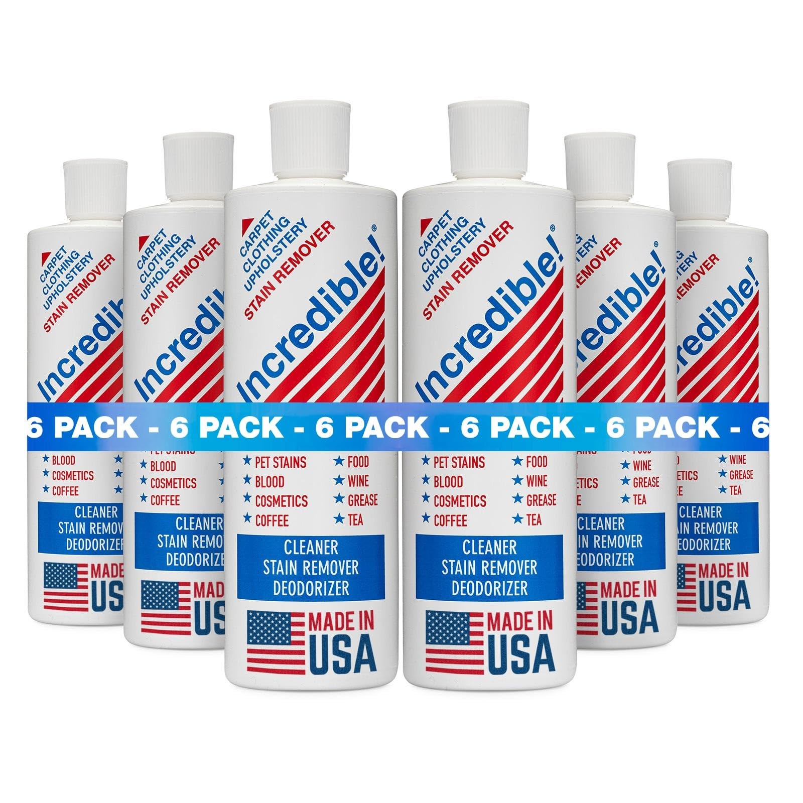 INCREDIBLE! Stain Remover - Commercial Pack Quantity, 16 Fl Oz (Pack of 6) gallery