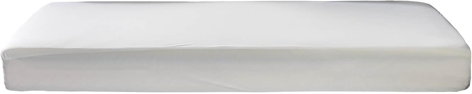 Kingnex Waterproof RV Bunk Mattress Protector Narrow Twin 30x75 White Cover. gallery