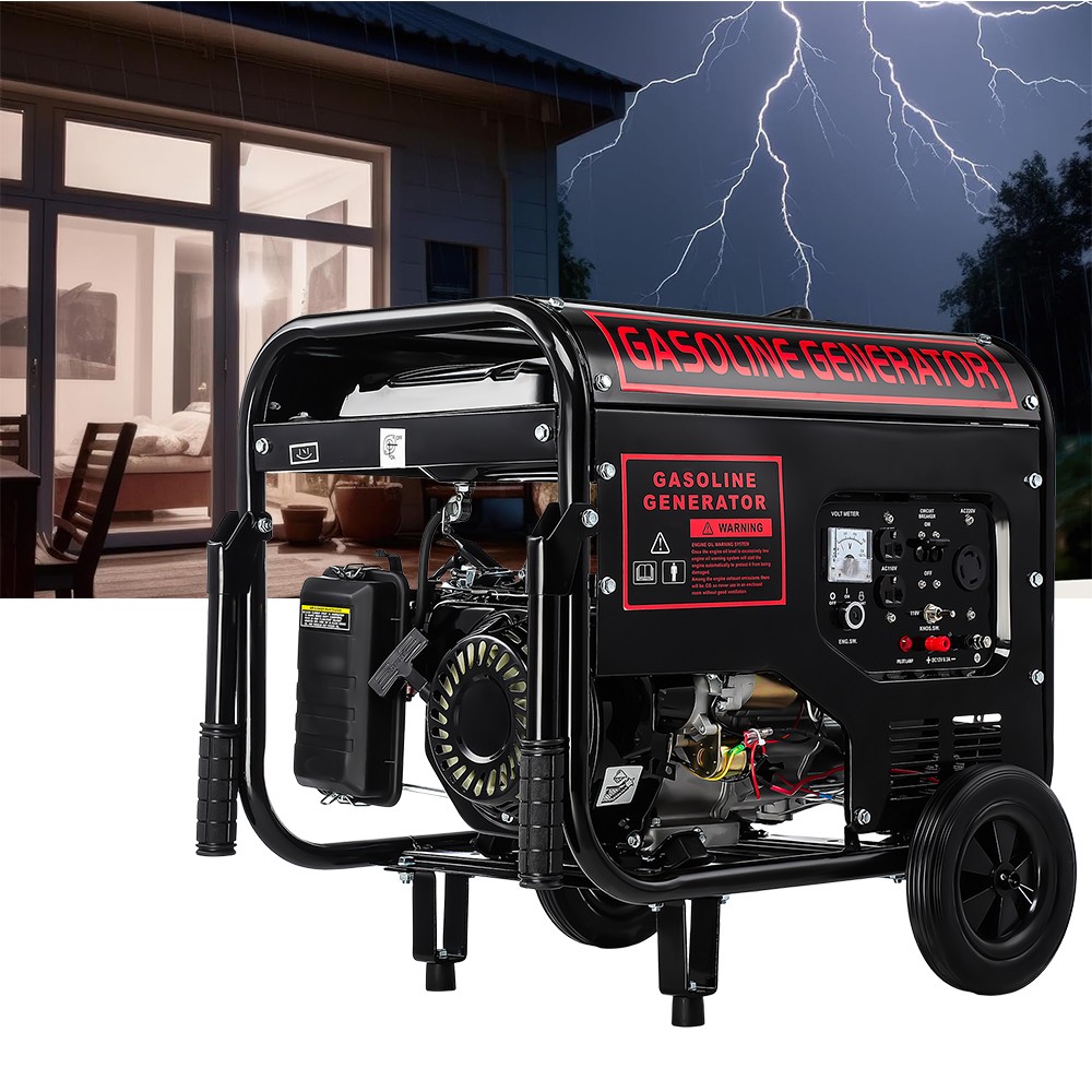5000W Portable Inverter Generator Gas Powered Electric Start For Home Backup gallery