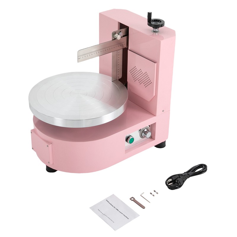 Automatic Cake Cream Spreading Coating Smearing Machine 110V Decorating Spreader gallery