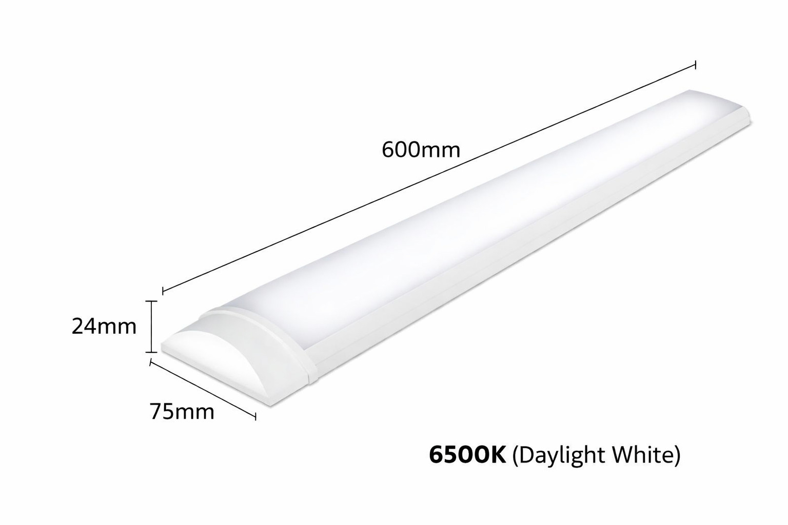 2ft 3ft 4ft 5ft LED Strip Lights Batten Tube Light Garage Workshop Office Lamps gallery