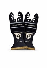 TMI True Carbide Oscillating Multi Tool Blade 1-3/8” 40mm Heavy Duty 2 Pack
