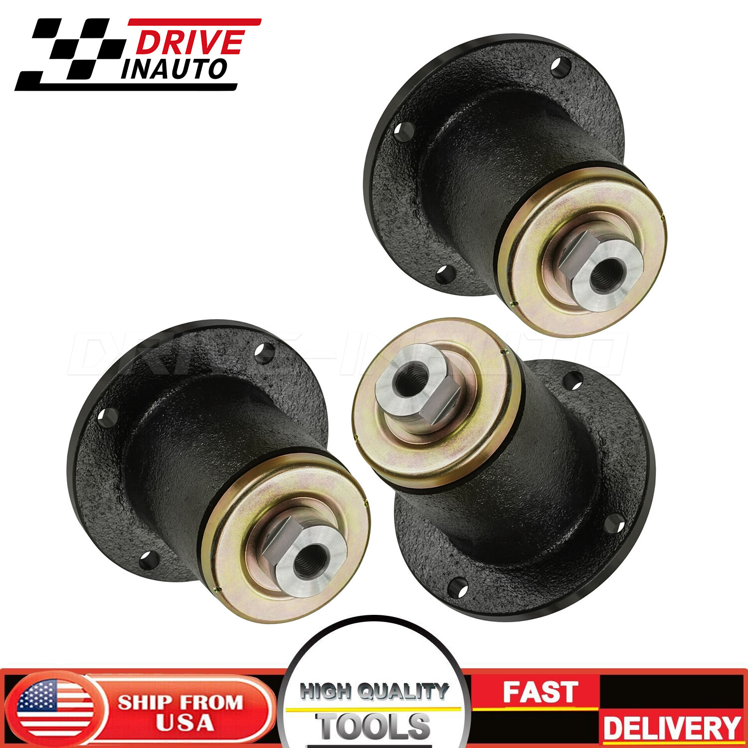 3x Spindle Assembly For Bad Boy 037601500 037601550 037-6015-00 037-6015-50 gallery