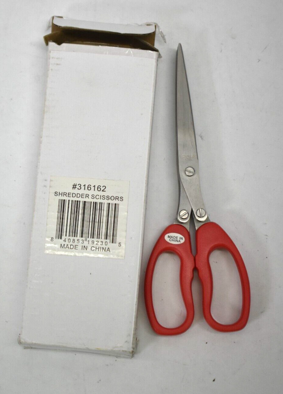 Fox Valley Traders Shredder Scissors Red Handle Multi Use Tool Cutter 316162 gallery