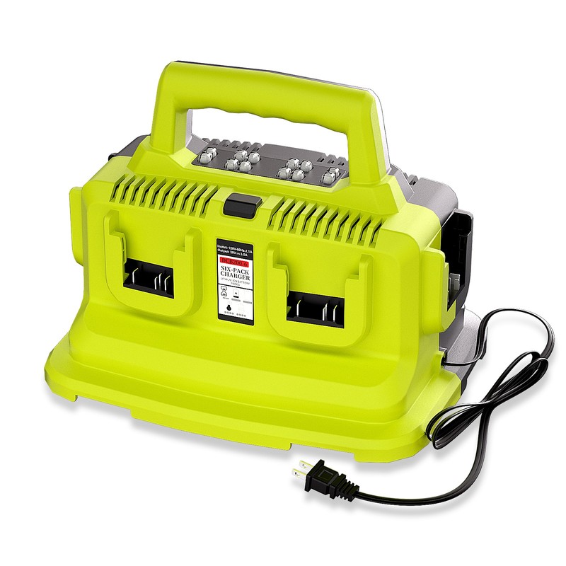 For DEWALT 20V/60V Max Flexvolt DCB609 Lithium-Ion Battery 6-Port Charger DCB104 gallery