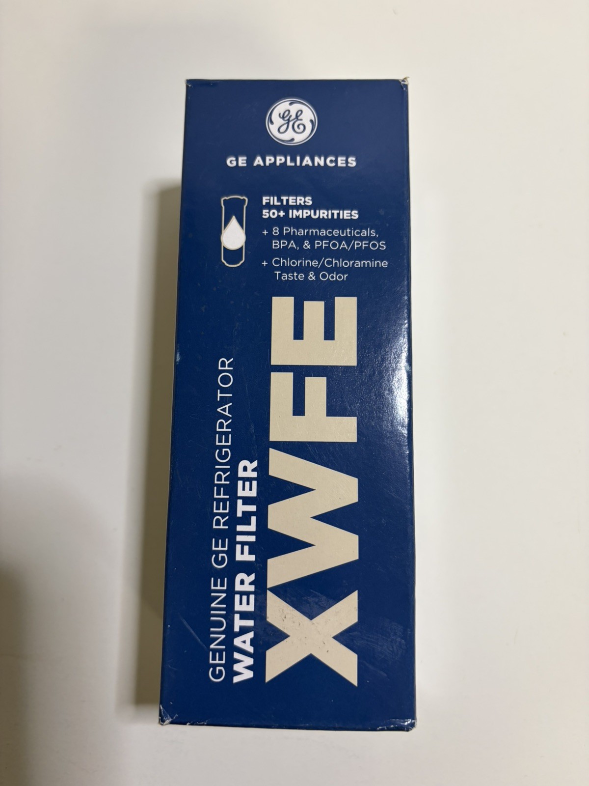 Genuine Refrigerator Water Filter XWFE GE Appliances New Sealed In Box gallery
