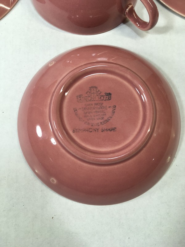 HARMONY HOUSE OVEN PROOF DINNERWARE by UNIVERSAL EXCL for SEARS 5 PIECE SERVING gallery