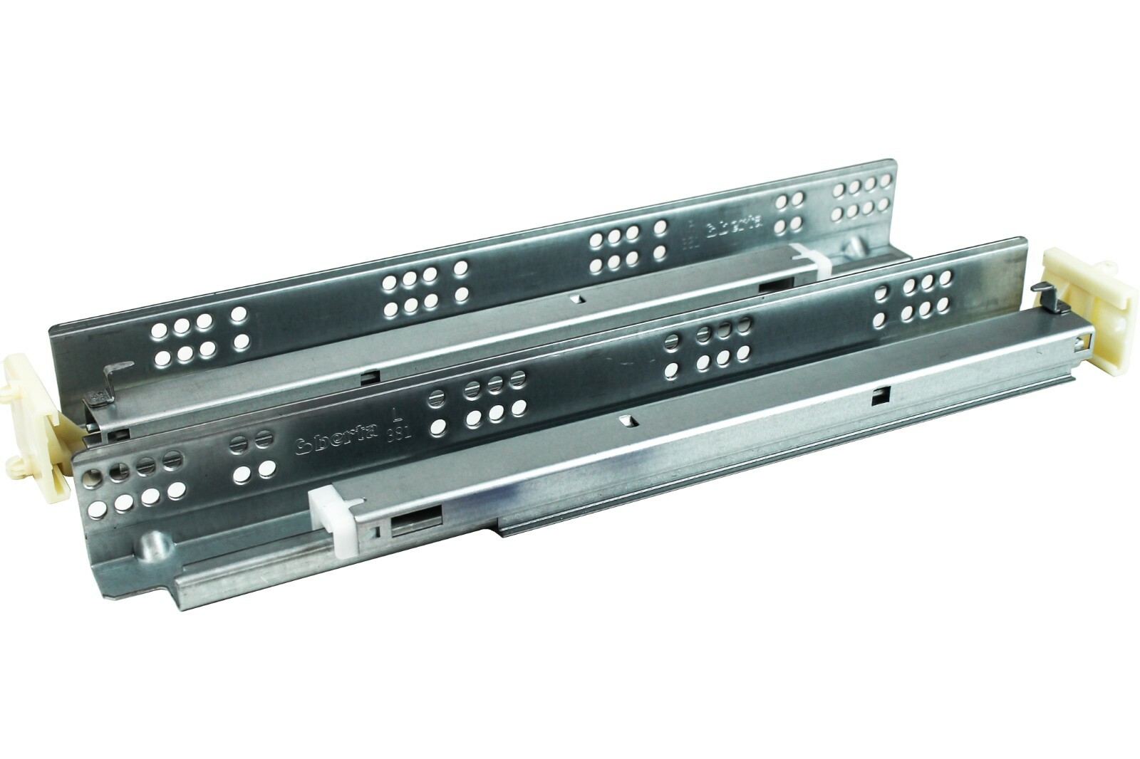 Soft Close Under Mounted 9"-21" Drawer Slide 100 Lb Load Rating with Screws gallery